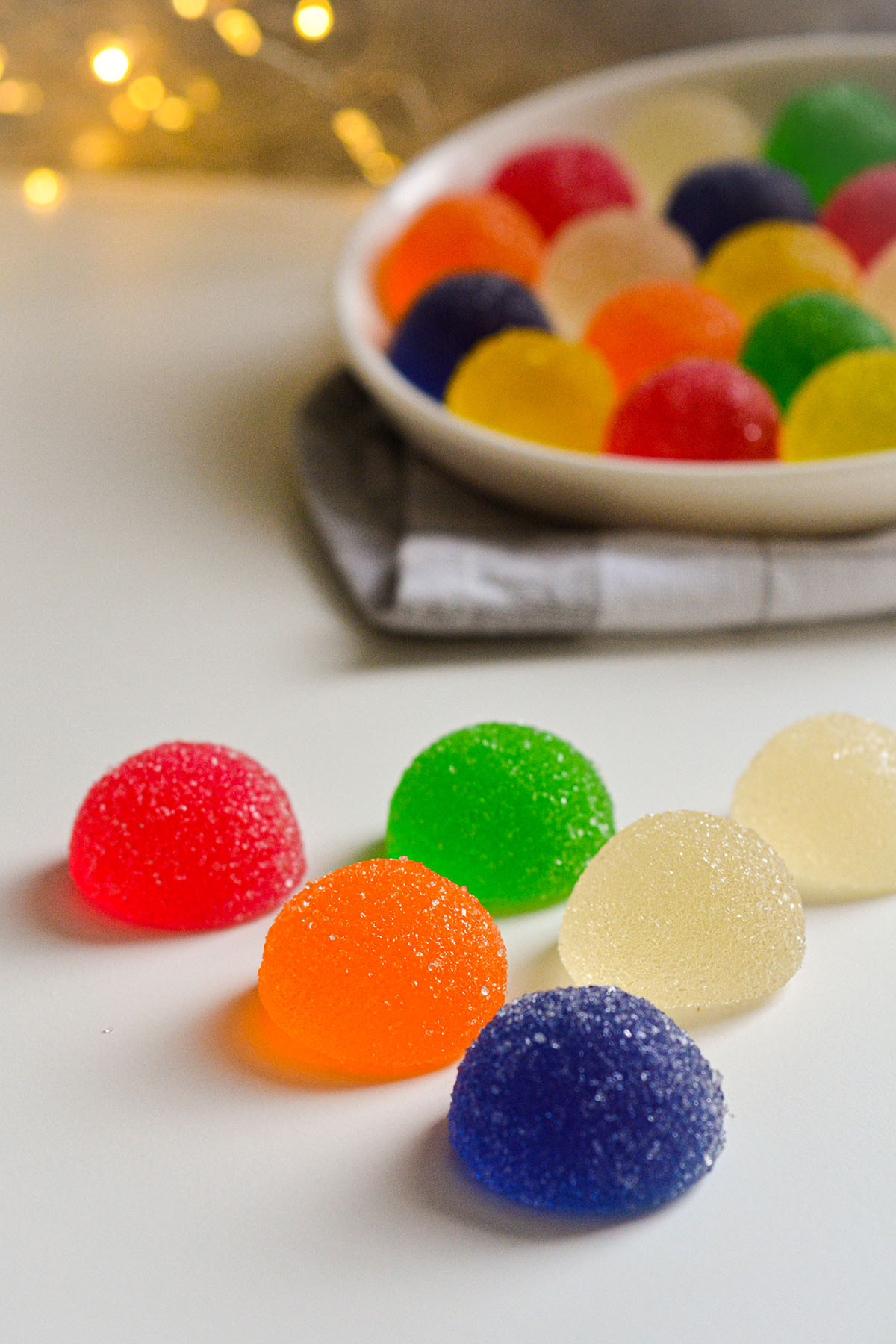 Sugar Coated Fruit Jelly Delight